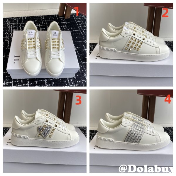 Luxury Top Quality Valentino UNTITLED OPEN SNEAKER