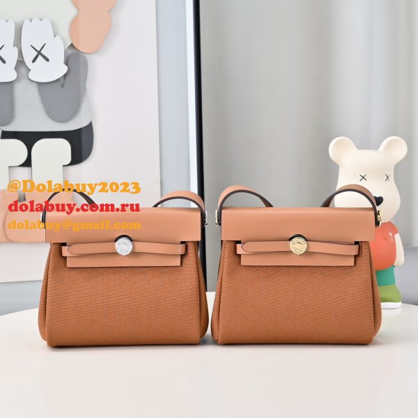 Luxury Hermès Herbag 20CM Replica UK AAAA+ Bags Online