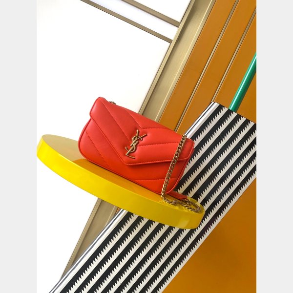 YSL Replica Loulou Small Matelasse Lambskin AAA+ Bag