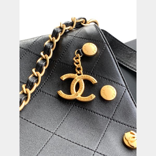 Replica AS5406 Spring-Summer 2025 Large Bucket Black Bag
