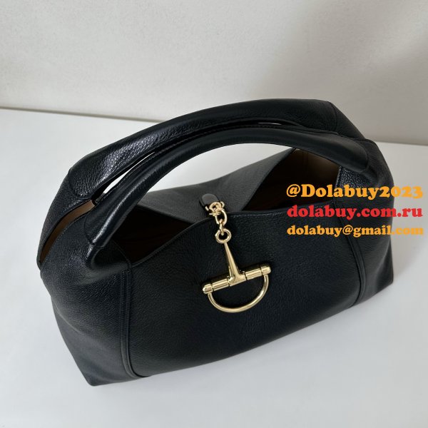 Gucci Softbit Maxi Shoulder Black 837466 Copy Bag