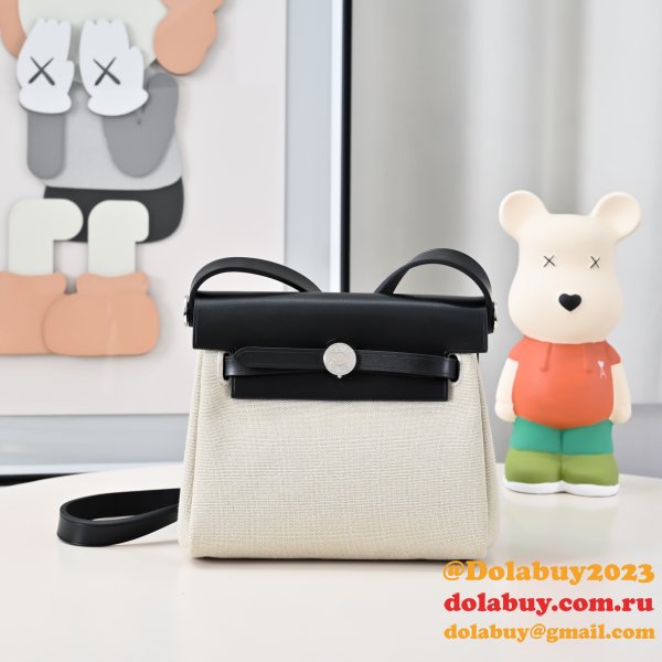 Luxury Hermès Herbag 20CM Replica UK AAAA+ Bags Online
