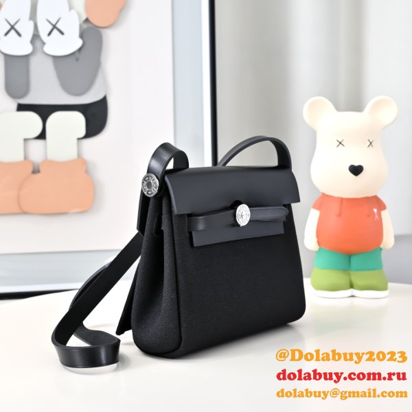 Luxury Hermès Herbag 20CM Replica UK AAAA+ Bags Online
