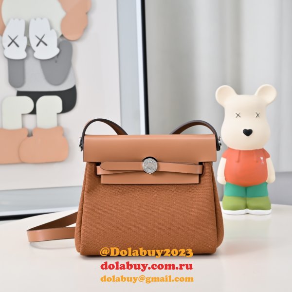 Luxury Hermès Herbag 20CM Replica UK AAAA+ Bags Online