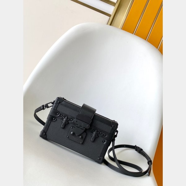 LV M24303 Petite Malle Smooth Cowhide Leather