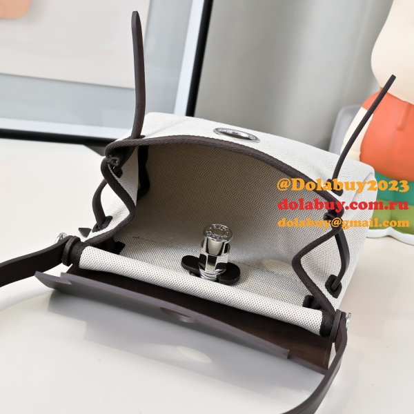 Luxury Hermès Herbag 20CM Replica UK AAAA+ Bags Online