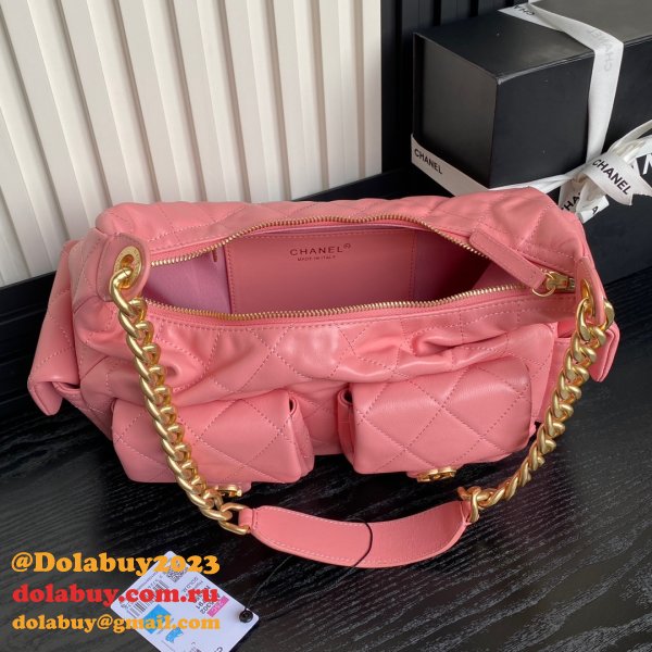 Replica Luxury AS5302 Maxi Hobo Shiny Bag