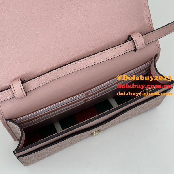 Gucci Designer GG Emblem Zip Around Wallet 819122