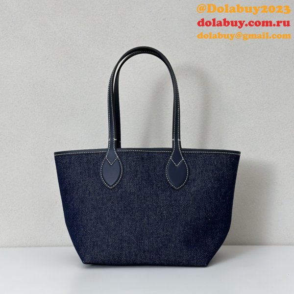 Gucci 820496 Totissima Shoulder Tote GG Denim Replica Bag