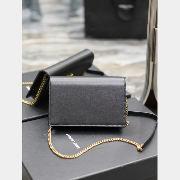 Replica YSL 19cm Fake Saint Laurent WOC Monogram Chain 393953 Bag