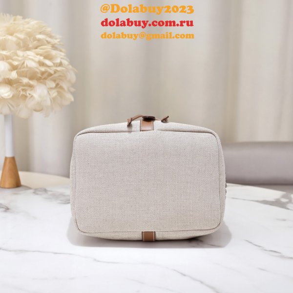 7 Star MiuMIU New Canvas Bucket 5BE089 Bag