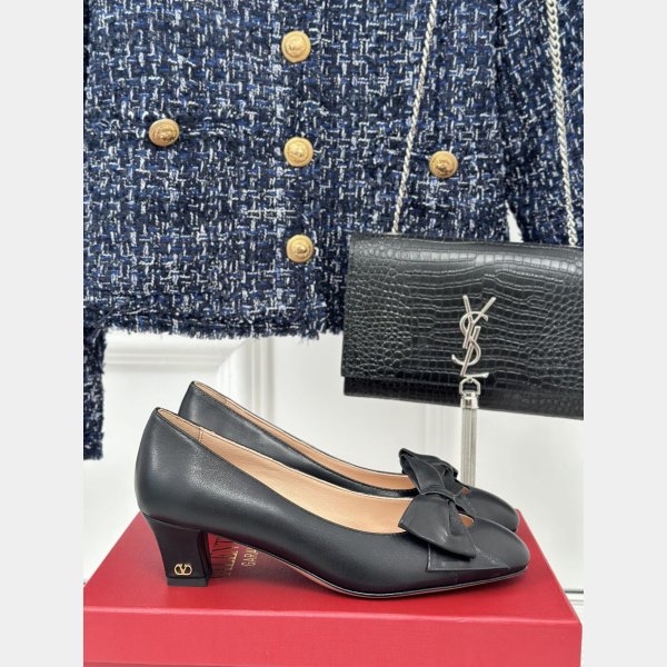 7 Star Valentino BOWOW PUMP IN KIDSKIN