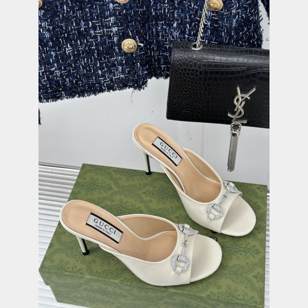 Wholesale gucci WOMEN'S HORSEBIT MID-HEEL SLIDE SANDAL