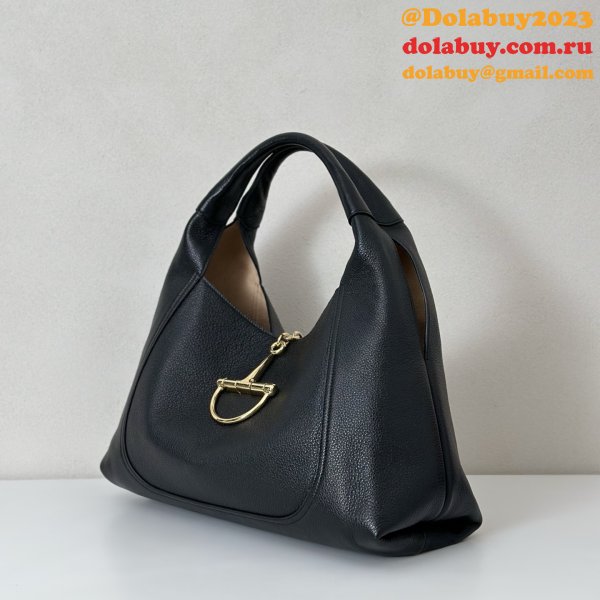 Gucci Softbit Maxi Shoulder Black 837466 Copy Bag