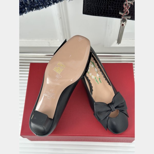7 Star Valentino BOWOW PUMP IN KIDSKIN