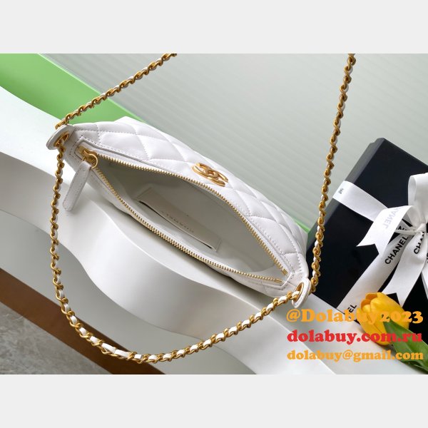 Copy Looking For Hobo 1:1 Mirror AS5528 Black/White Handbag