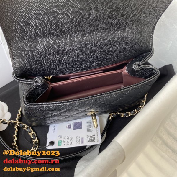 Dolabuy Replica Bags Online AS2215 CAVIAR Bag 19cm
