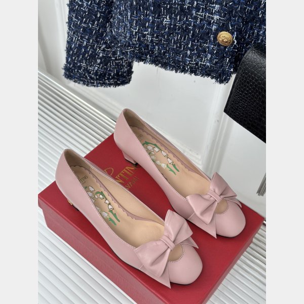 7 Star Valentino BOWOW PUMP IN KIDSKIN