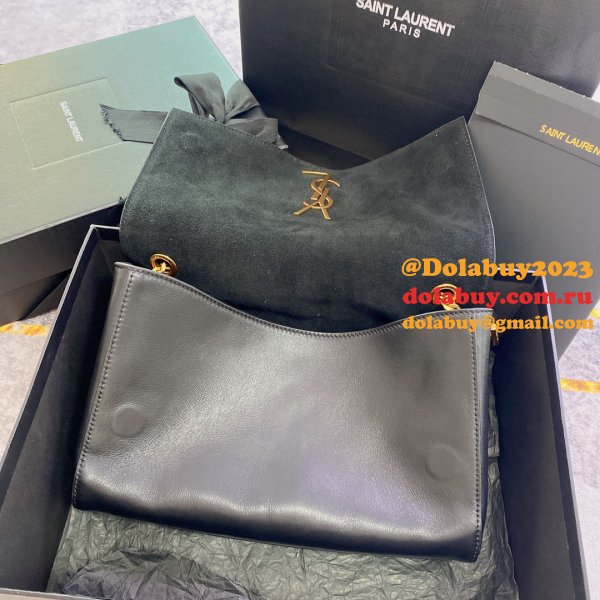 Fashion SAINT LAURENT KATE REVERSIBLE MEDIUM BAG 553804