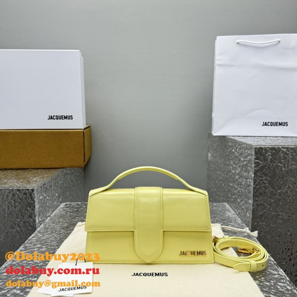 The Jacquemus Bambino Leather Handbag