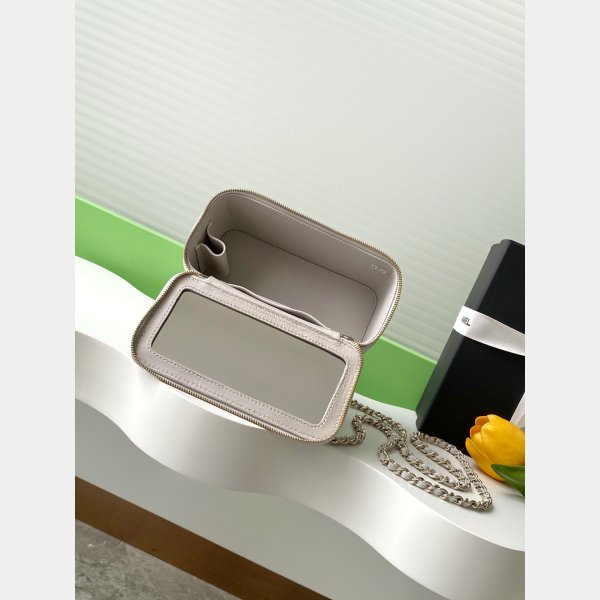 AP4590 1:1 Mirror Chain Shoulder Vanity Bag