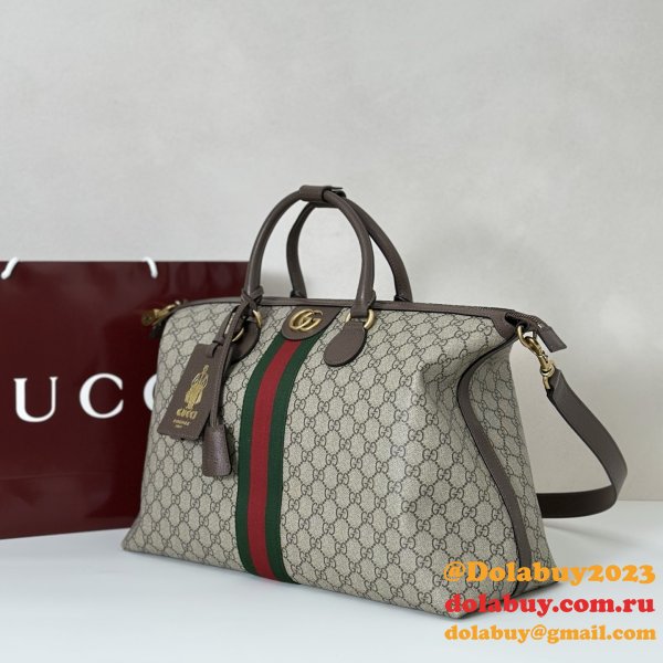 Gucci Uk Savoy mMedium Duffle Fashion 834469 Bag