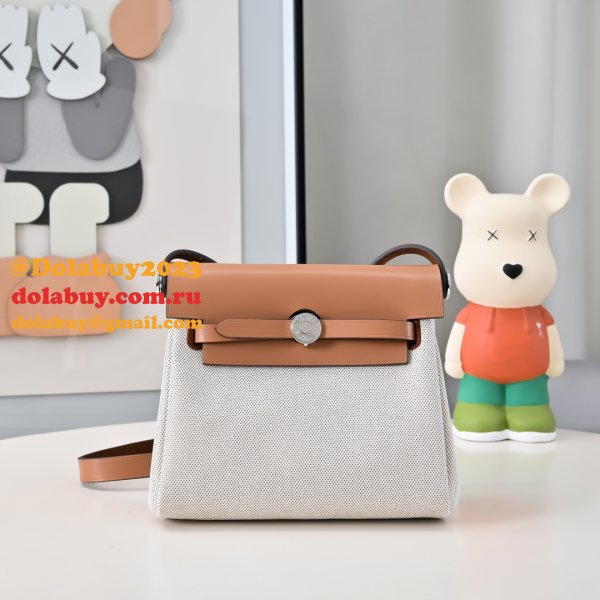 Luxury Hermès Herbag 20CM Replica UK AAAA+ Bags Online