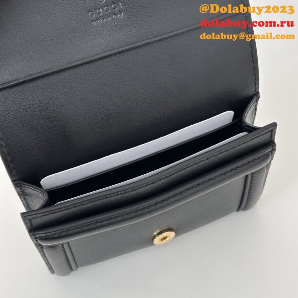 Gucci Knockoff Blondie Card Case Leathergoods 818811 Bag