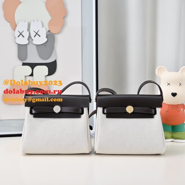 Luxury Hermès Herbag 20CM Replica UK AAAA+ Bags Online