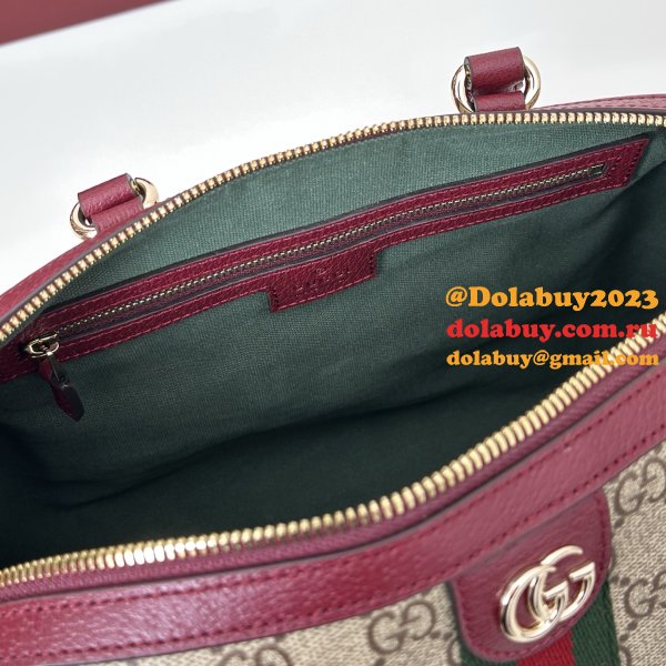 Gucci Wholesale 836824 Ophidia Large Boston Bag
