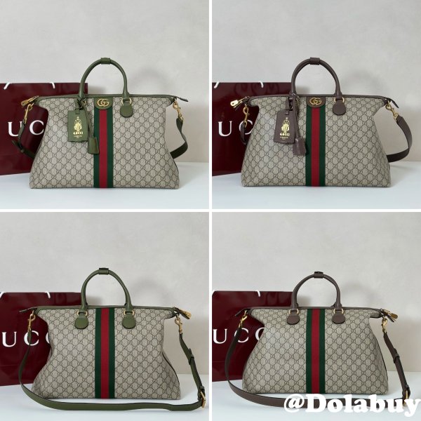 Gucci Uk Savoy mMedium Duffle Fashion 834469 Bag