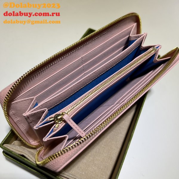 Zip Around Wallet 1:1 Mirror Gucci Script 772642 Perfect Bag