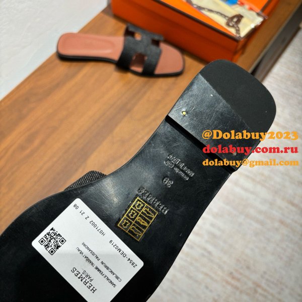 Luxury Hermes Hot Selling Oran Sandal 2025