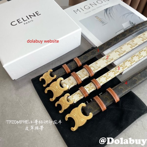 Top Quality Celine 18MM replica belts from china