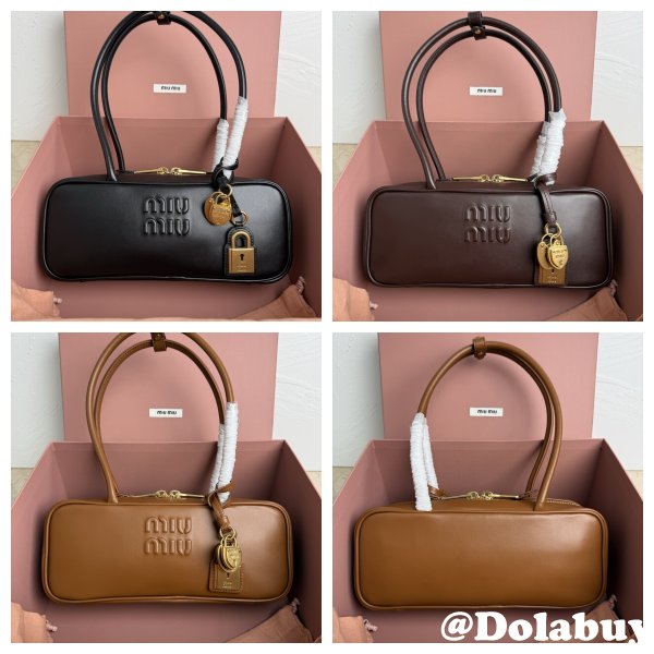 7 Star MIU MIU Beau Leather 5BB173 Bag