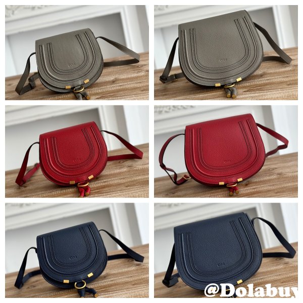 Top Quality Chloe Marcie Cowhide 1:1 Mirror Handbag