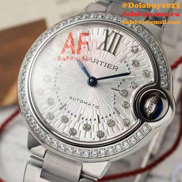 Cartier 33mm Ballon Bleu de Cartier watch