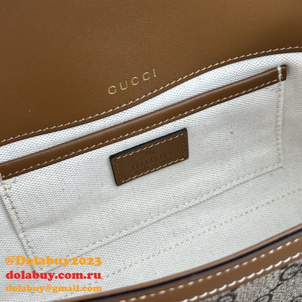 Designer Gucci Horsebit 1955 Soft Small Top Handle Shoulder 815206 Bag