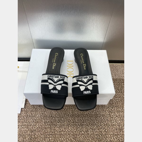 Fashion Dior Dway Slide Black