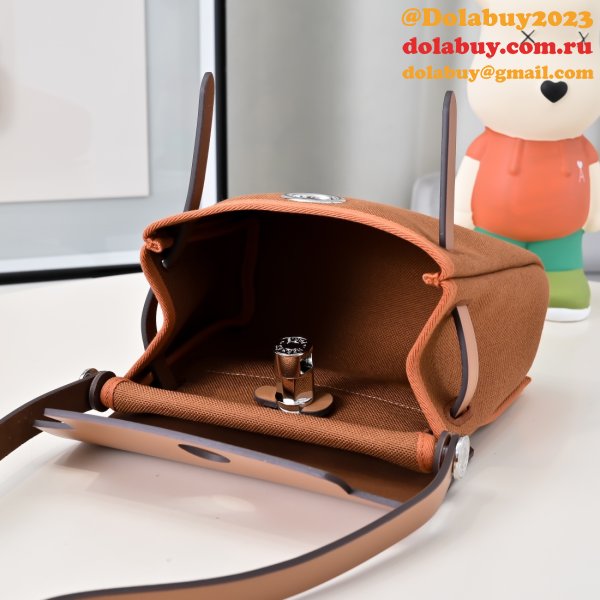 Luxury Hermès Herbag 20CM Replica UK AAAA+ Bags Online