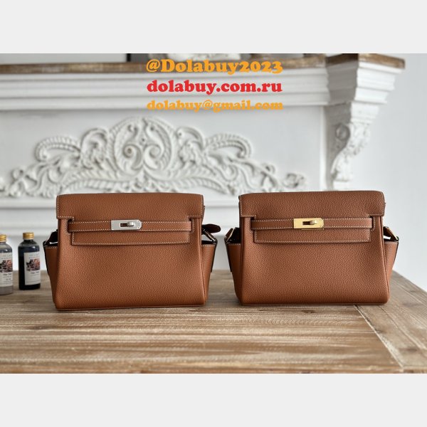 Inspired Hemes Togo Kelly Messengr 25CM Top Bag