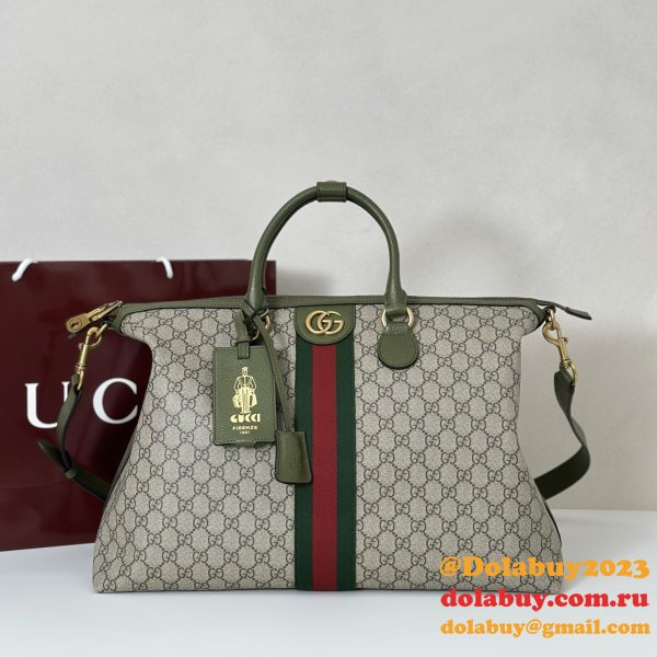 Gucci Uk Savoy mMedium Duffle Fashion 834469 Bag