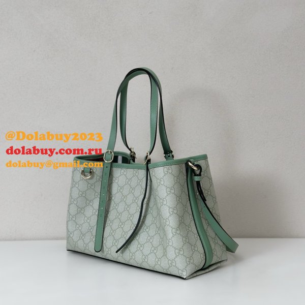 Gucci Inspired GG Emblem Small Tote Shoulder 815214 Bag