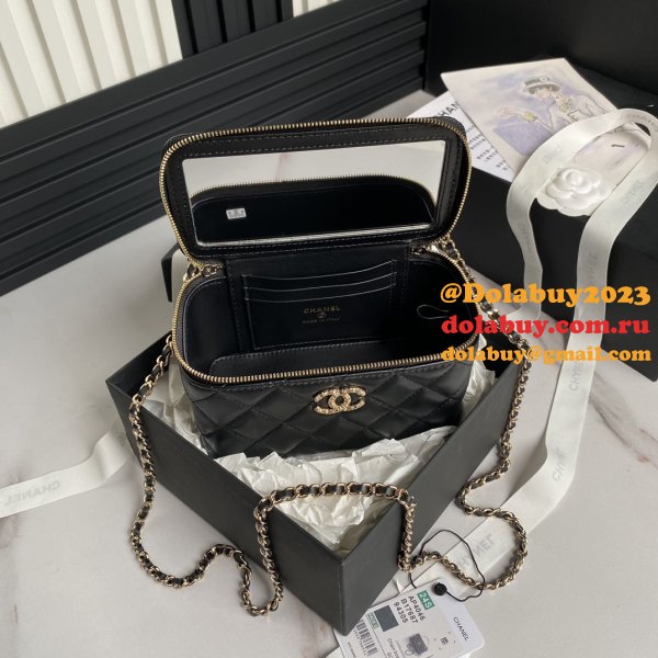 Imposter Designer Handbags Clutch With Chain Vanity AP4046
