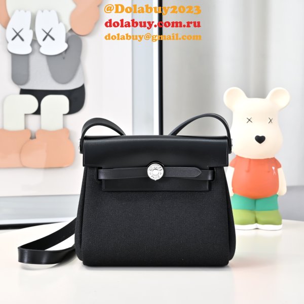 Luxury Hermès Herbag 20CM Replica UK AAAA+ Bags Online