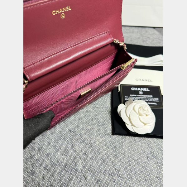 Top Quality WOC CHAIN BAG 19cm Lambskin