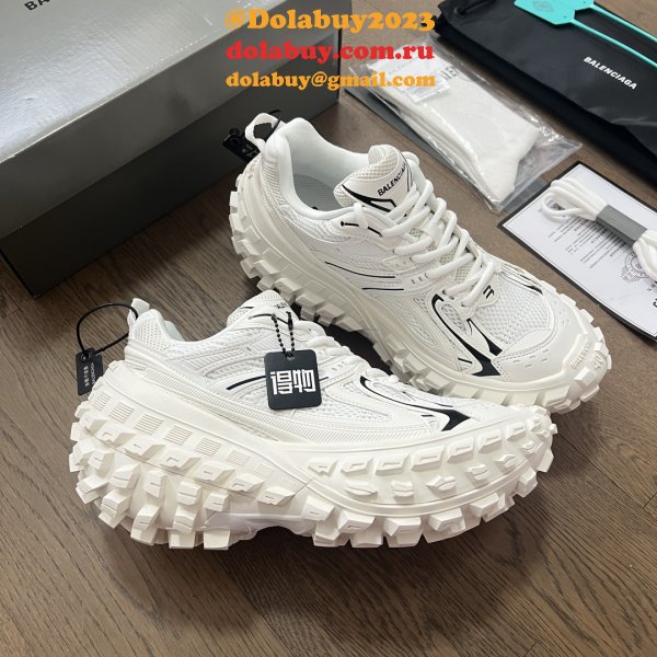 Replica Balenciaga Duplicate Defender Extended-sole Sneakers