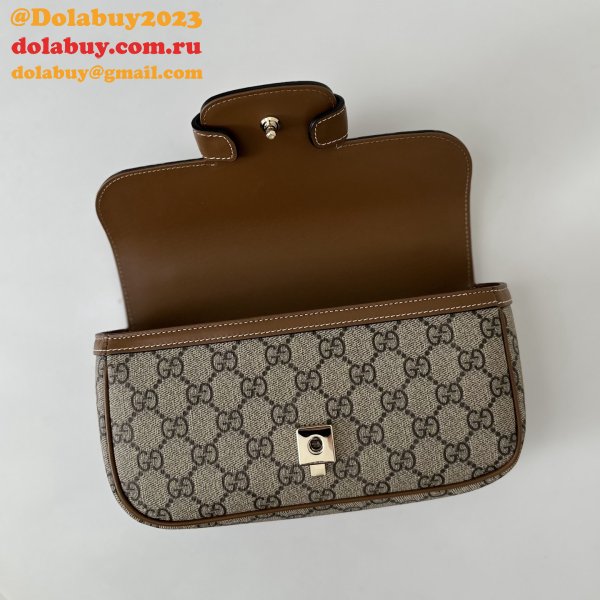 Designer Gucci Horsebit 1955 Soft Small Top Handle Shoulder 815206 Bag
